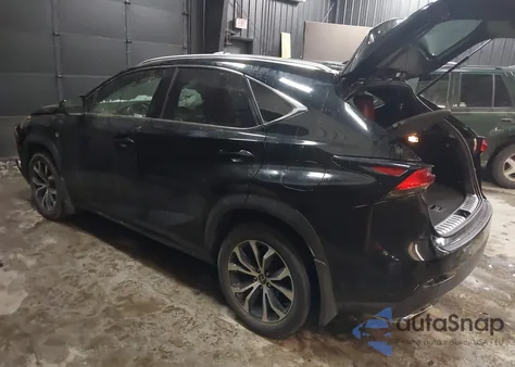 2015 Lexus Nx 200T F Sport from USA, damaged, VIN JTJBARBZ2F2017088